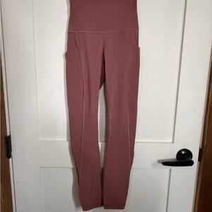Lululemon Athletica Mauve Leggings
